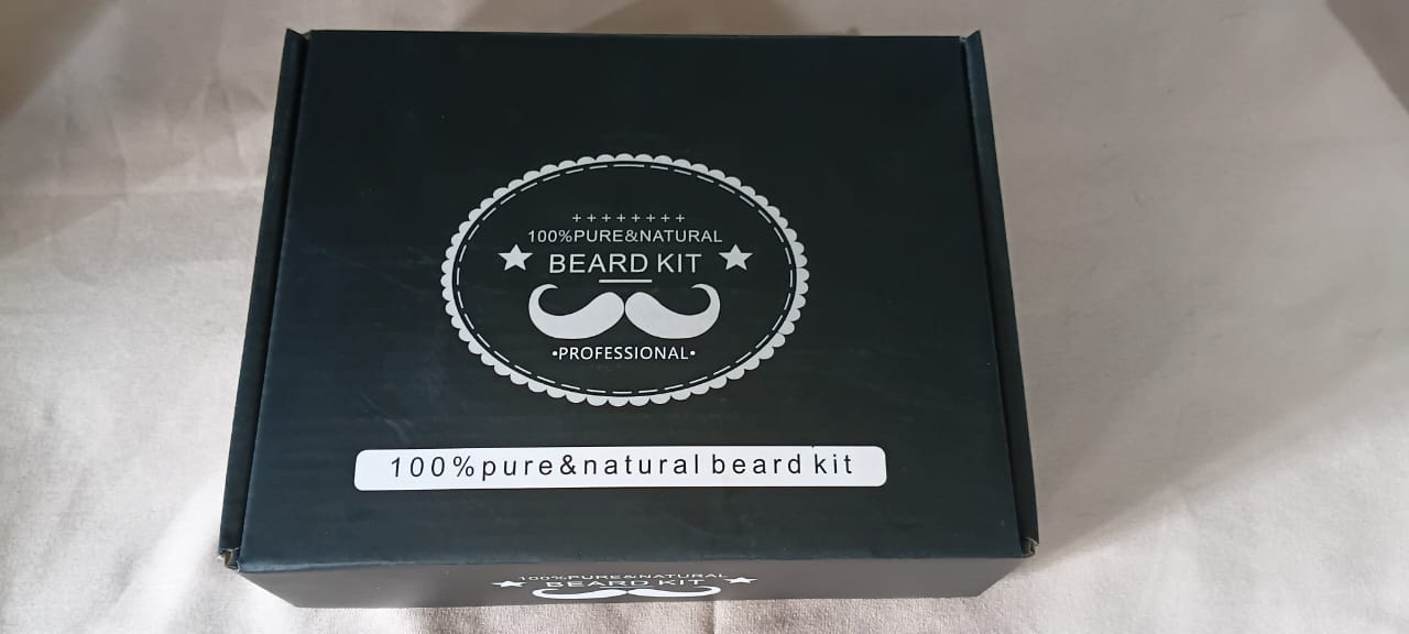 100%pure&natural beard hit