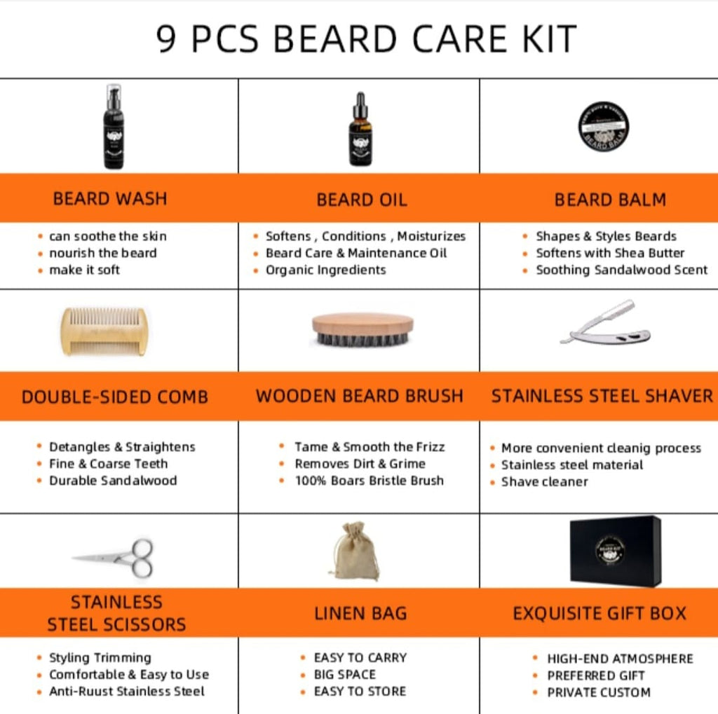 100%pure&natural beard hit